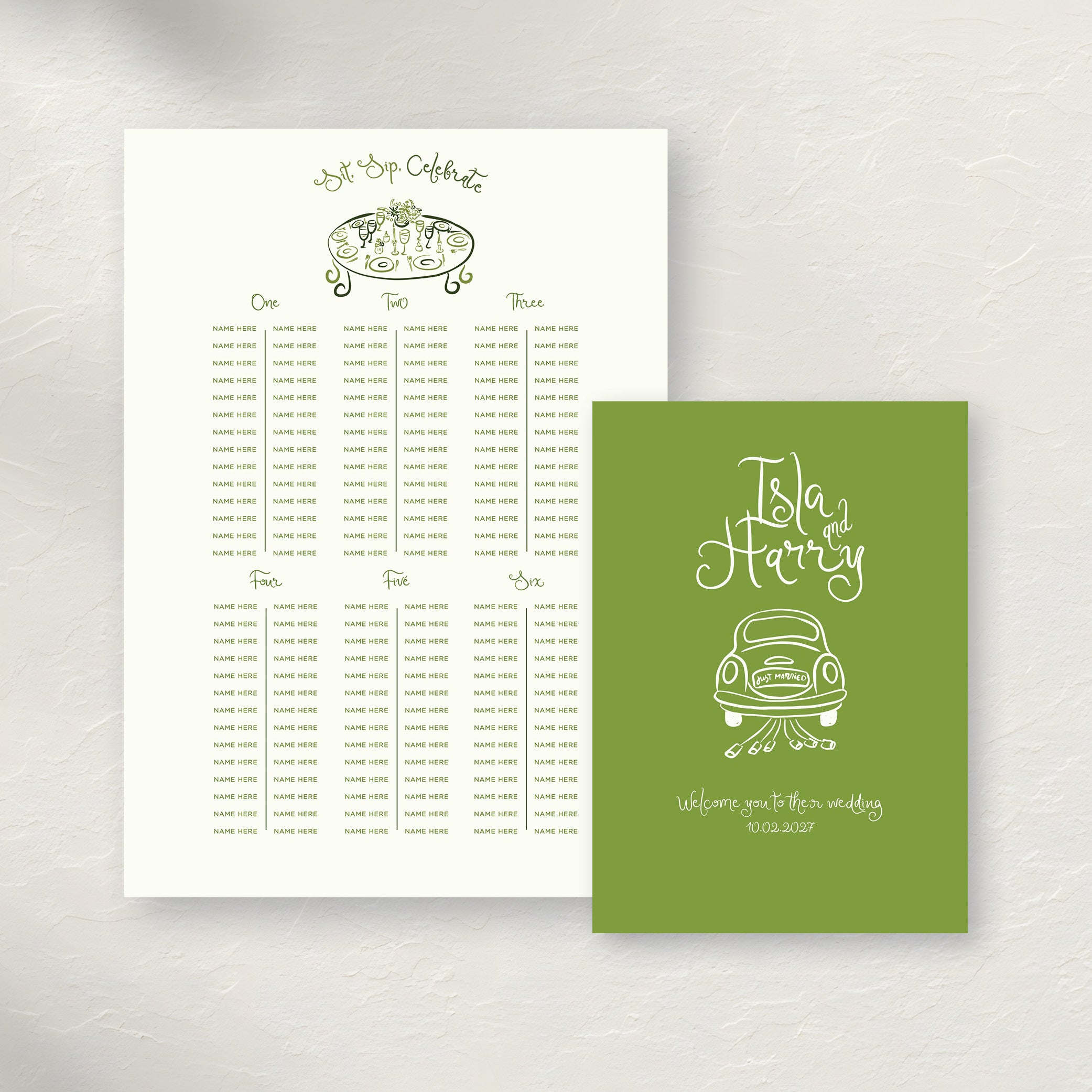Isla Seating Chart