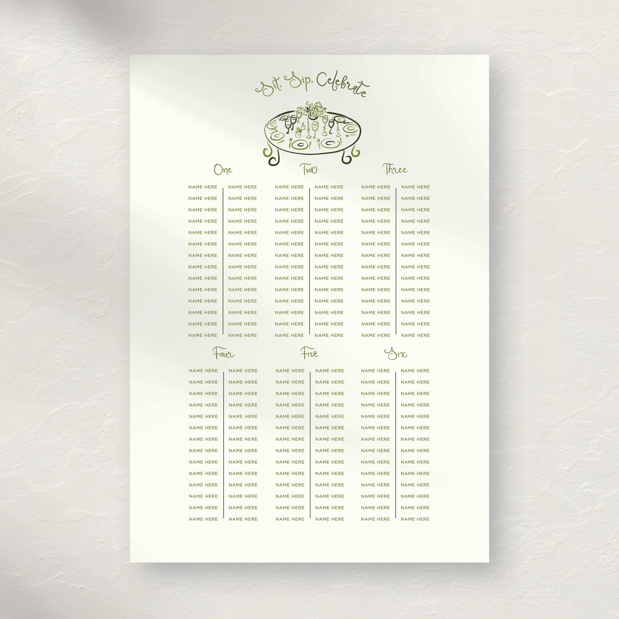 Isla Collection Digital Print-Ready Files