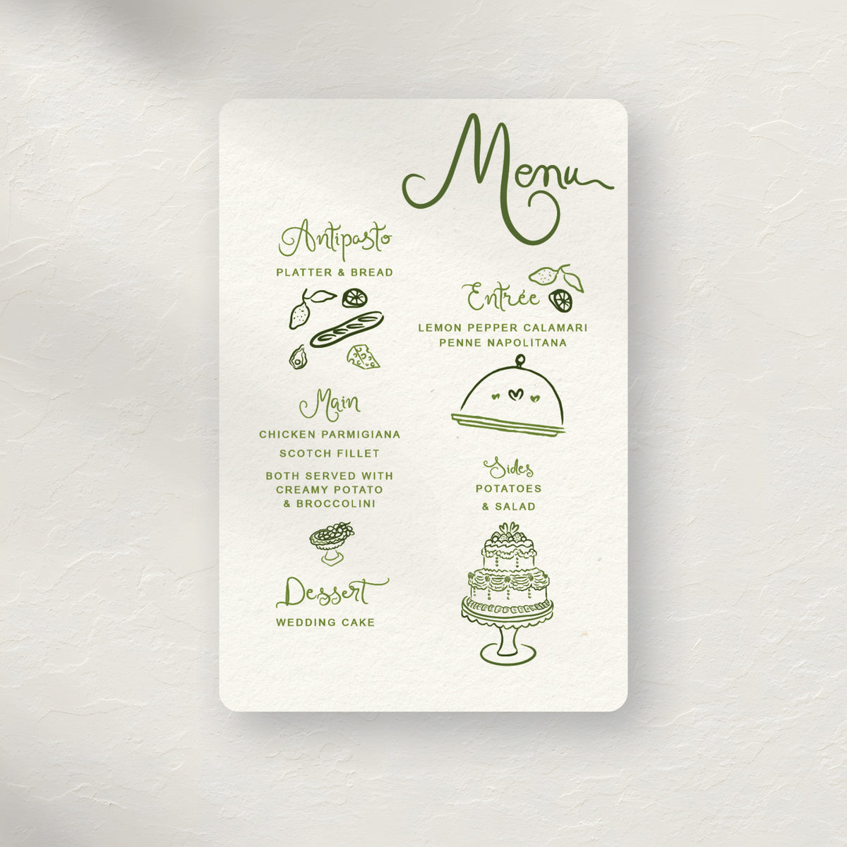 Isla Menu