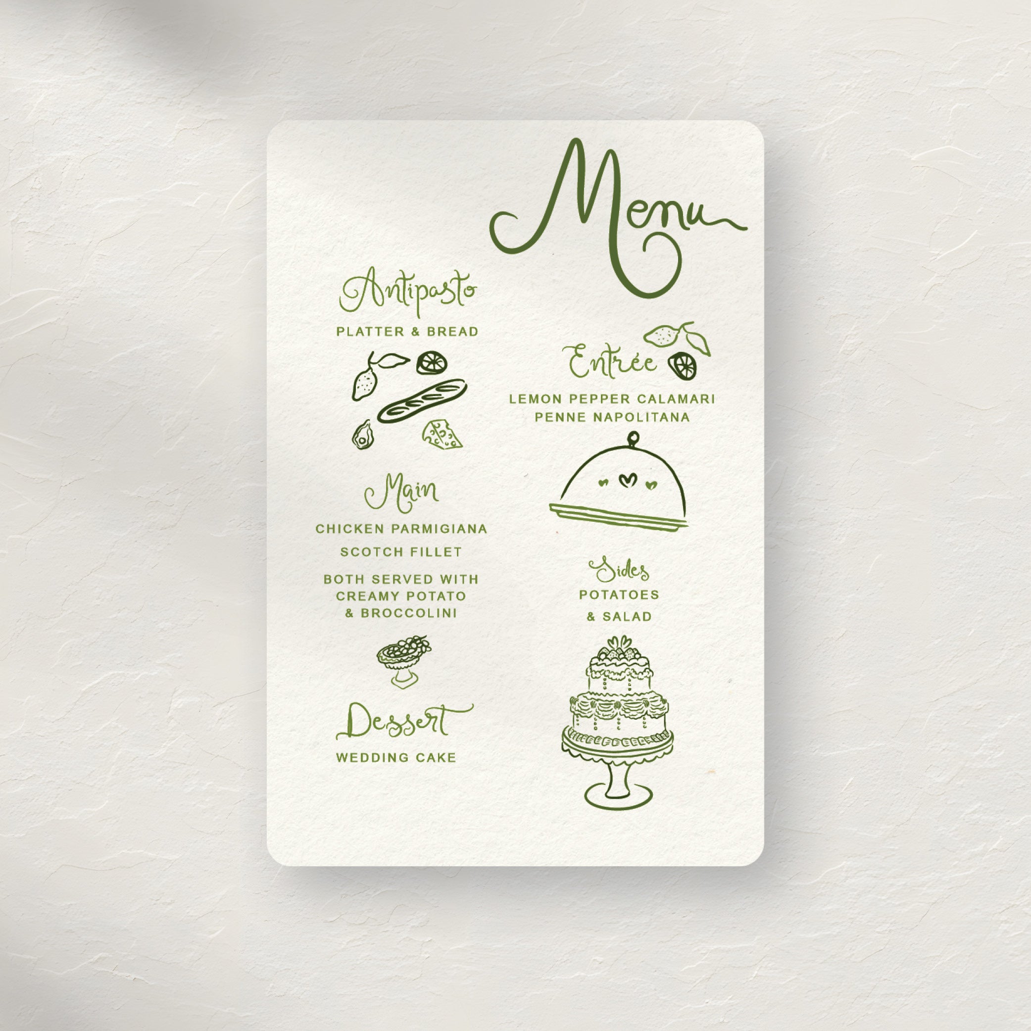 Isla Menu