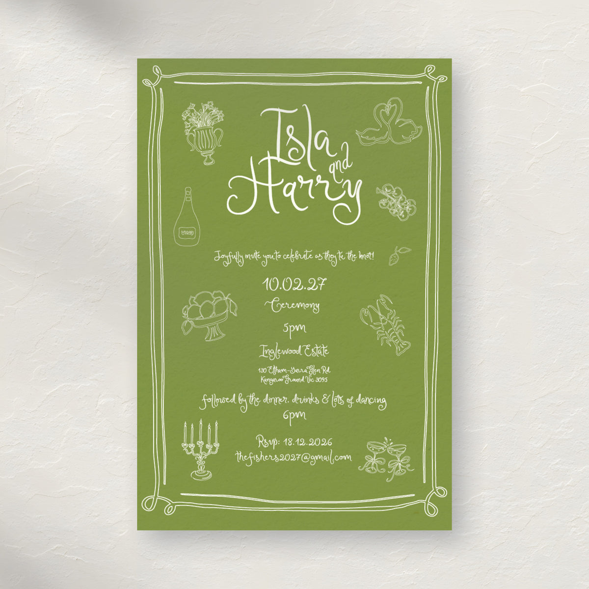 Isla Invitation