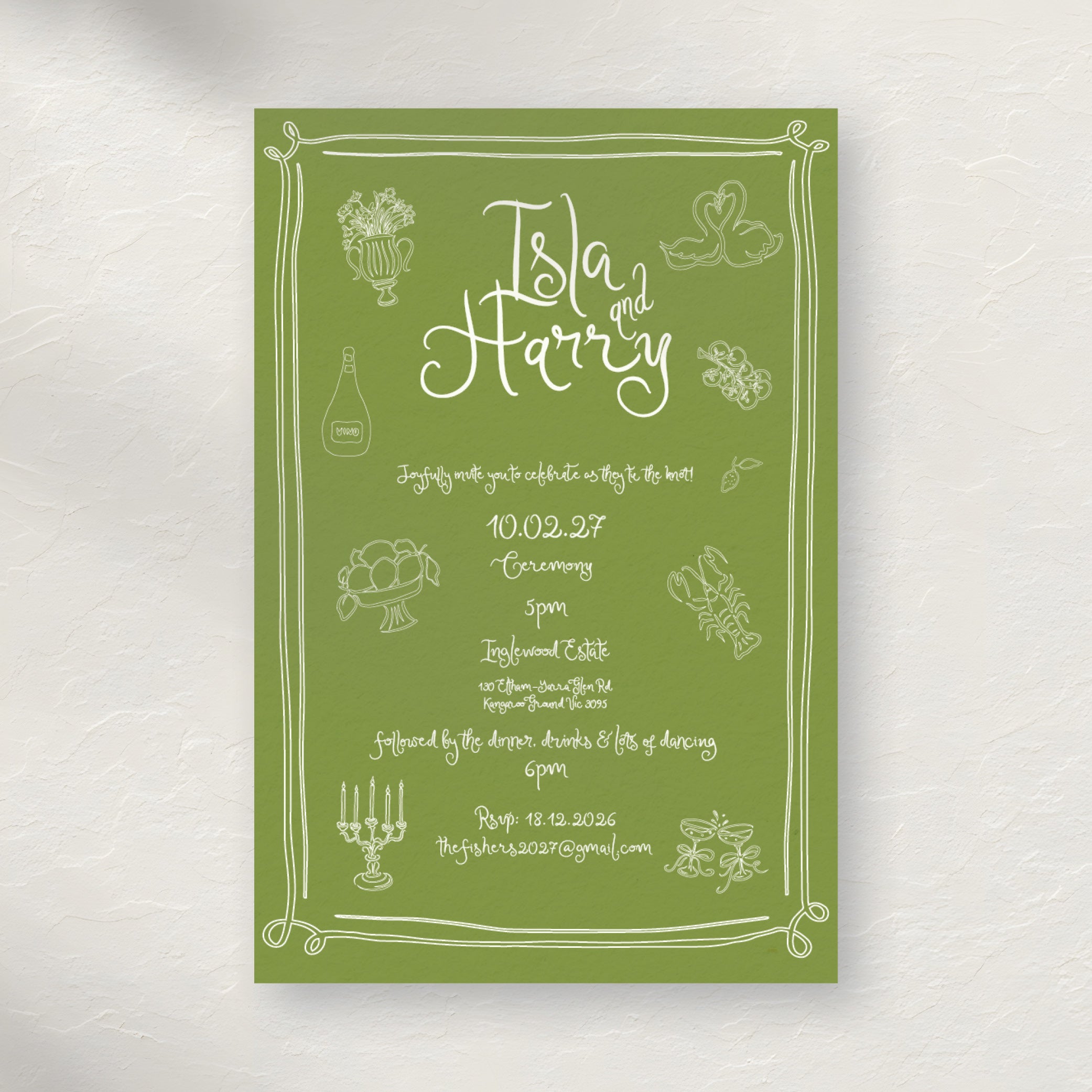 Isla Invitation