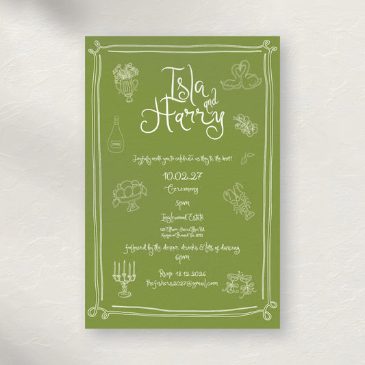 Isla Invitation