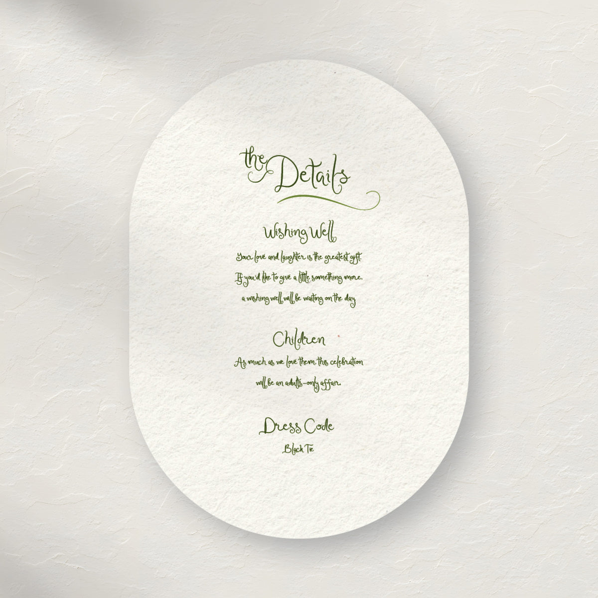 Isla Details Card