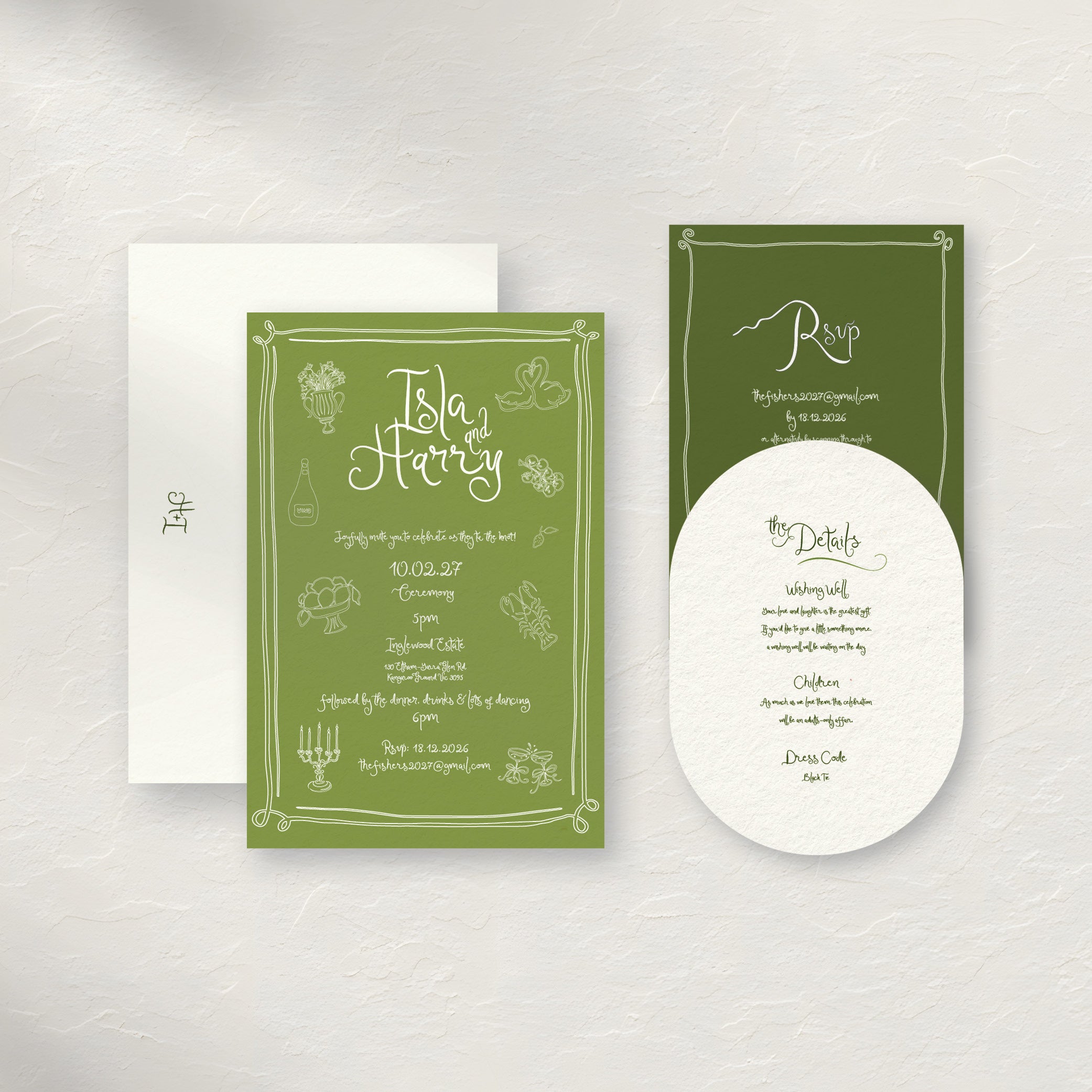 Isla RSVP Card