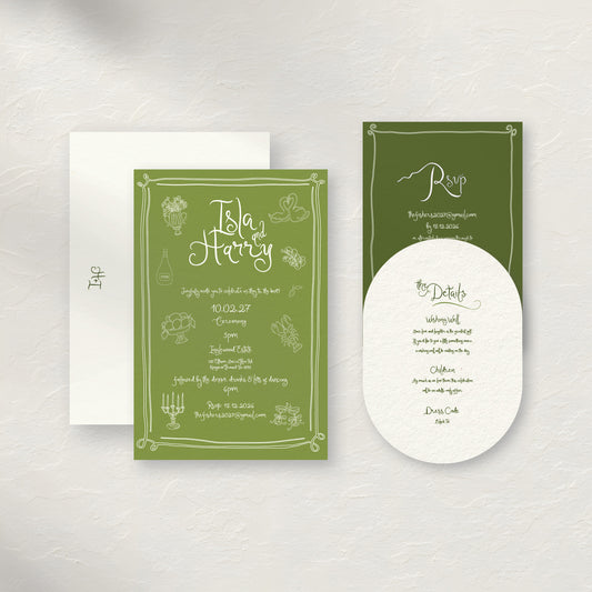 Isla RSVP Card