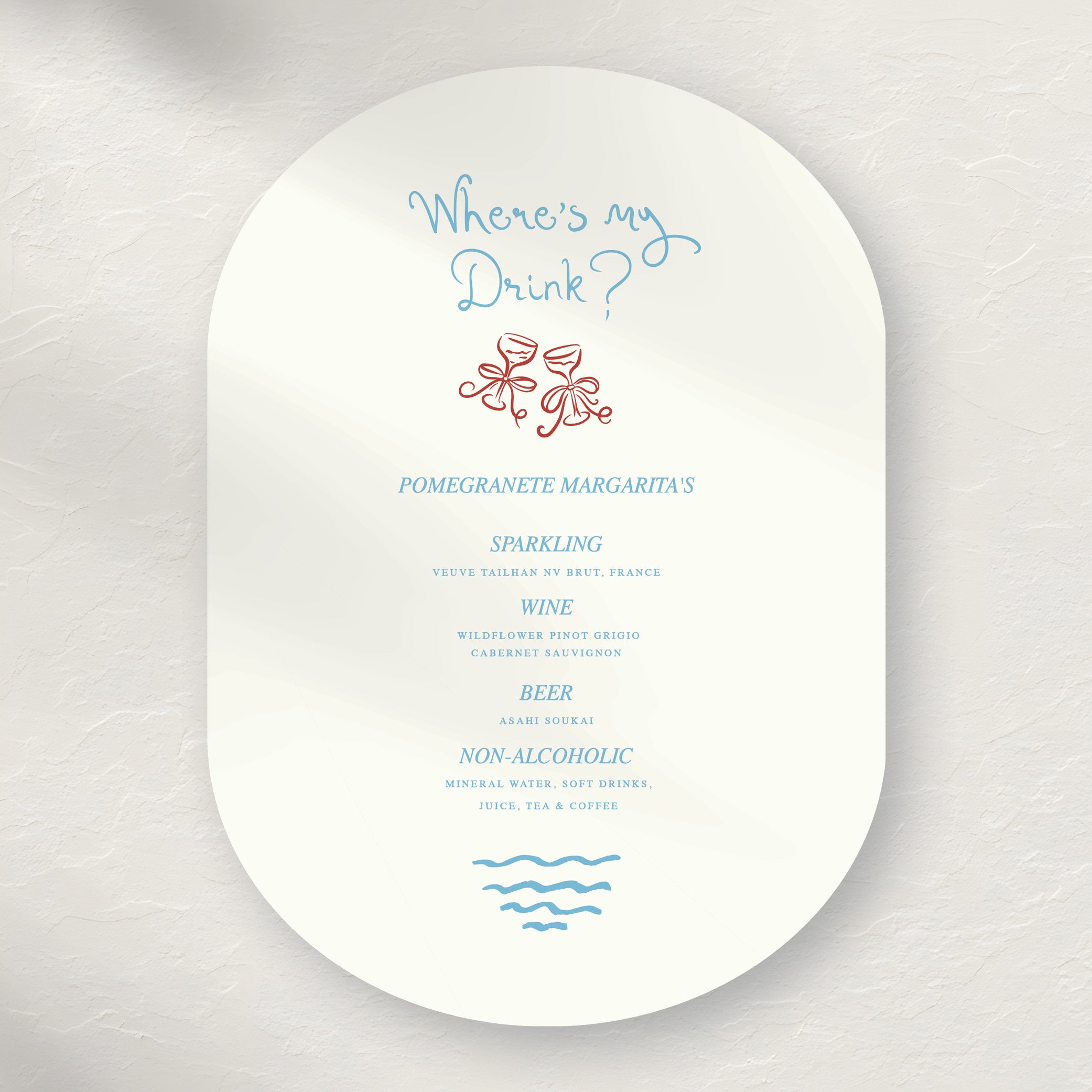 "The Summer I Turned..." Bar Menu