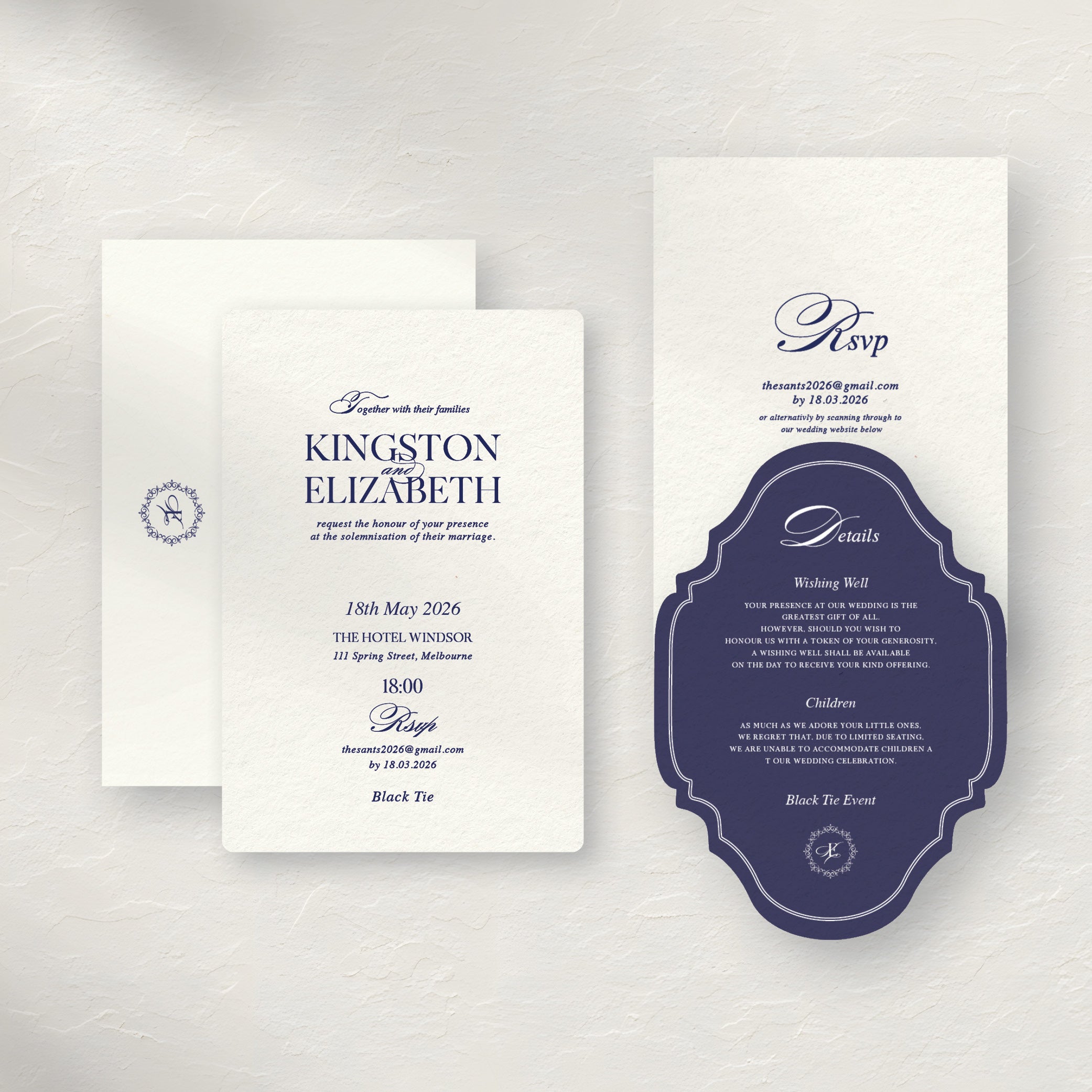 Kingston RSVP Card