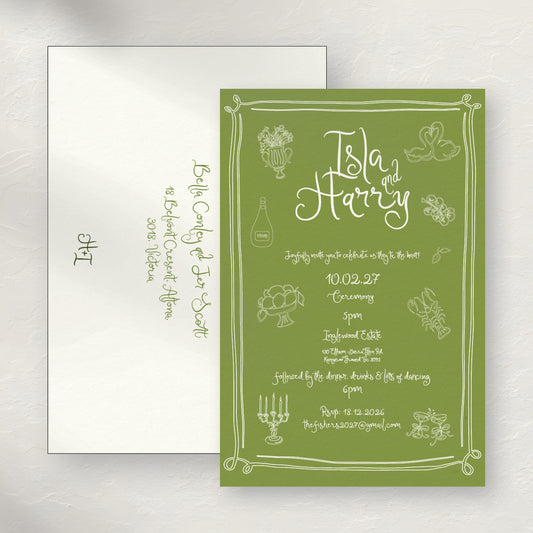 Isla Invitation