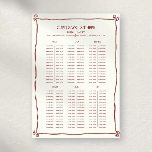 Maximus Seating Chart