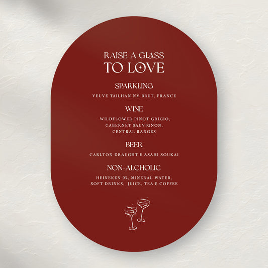 Maximus Bar Menu