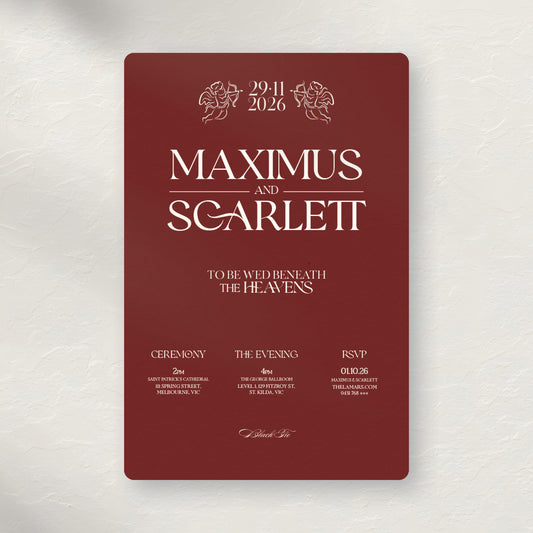 Maximus Invitation