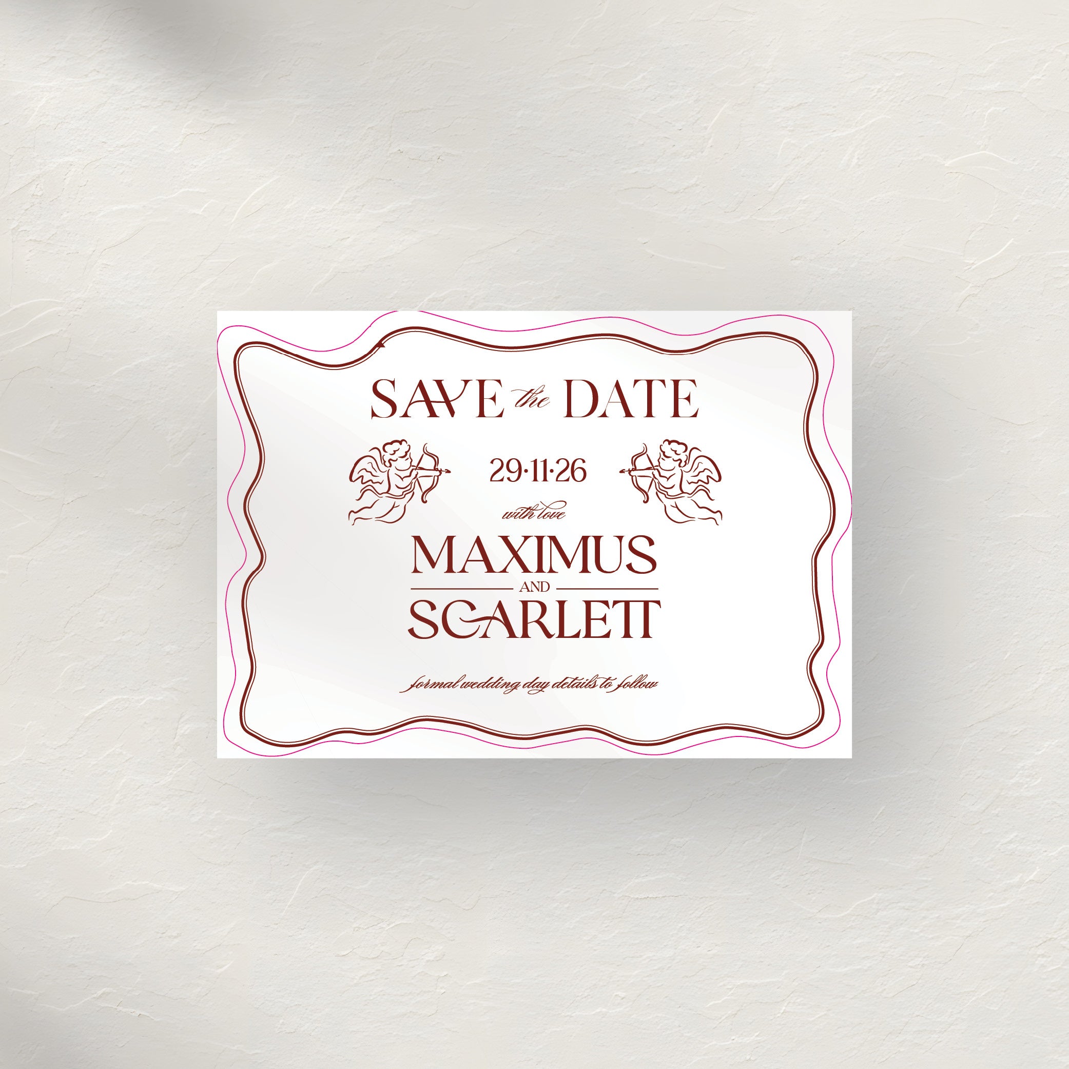 Maximus Save The Date - E-Send Mobile or Print-Ready File