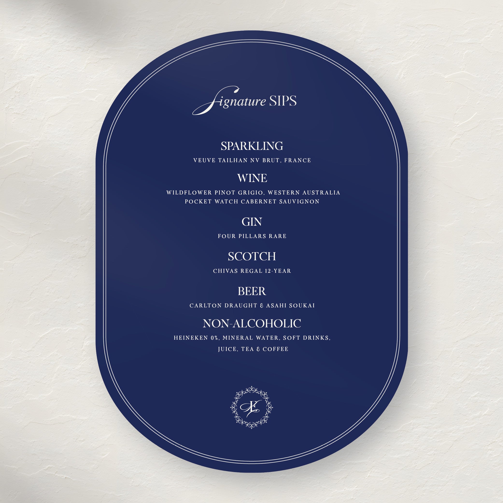 Kingston Bar Menu
