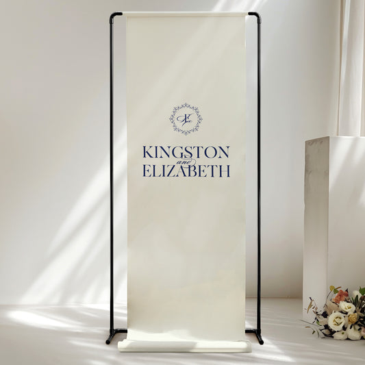 Kingston Fabric Welcome Sign