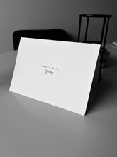 Load image into Gallery viewer, BTD FOLDED PERSONALISED CARD