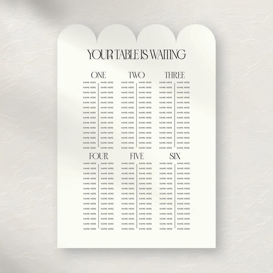 Lola Seating Chart