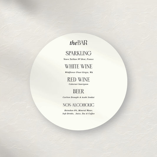 Lola Bar Menu