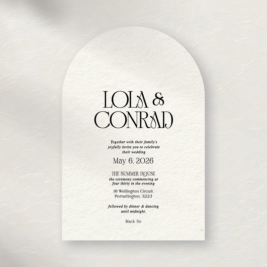 Lola Invitation