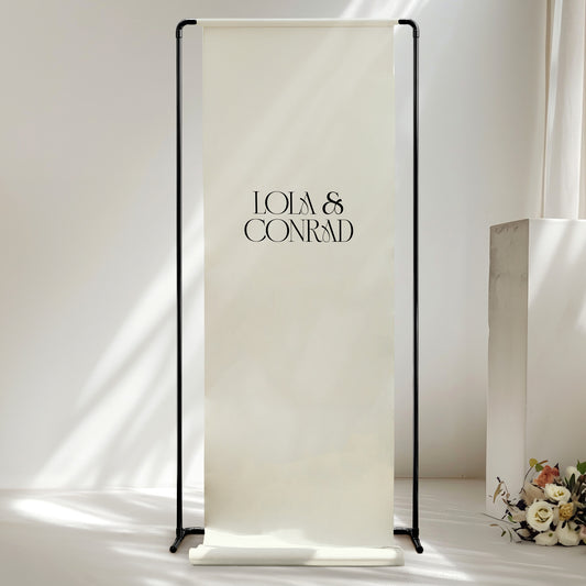 Lola Fabric Welcome Sign