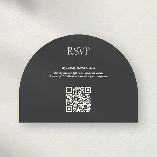 Lola Details & RSVP Double Sided Card