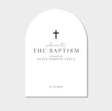 Load image into Gallery viewer, Baptism Welcome Sign  ~ Digital File