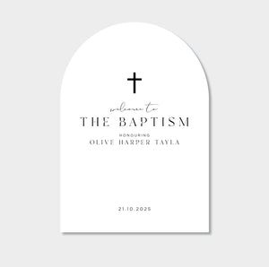 Baptism Welcome Sign  ~ Digital File