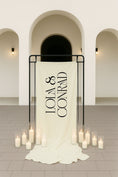 Load image into Gallery viewer, Lola Fabric Welcome Sign
