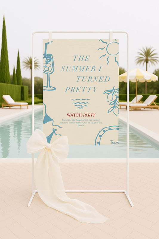 "The Summer I Turned..." Welcome Sign - Option 2