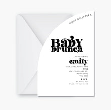 Load image into Gallery viewer, Baby Brunch Baby Shower Invite ~ Digital File