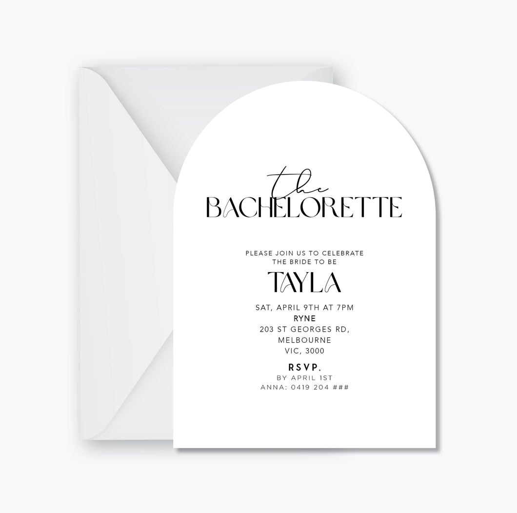 The Bachelorette Invite ~ Digital File