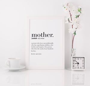 Mother Print ~ Digital File