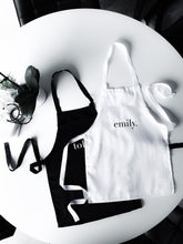 Load image into Gallery viewer, PERSONALISED CHILDREN&#39;S NAME APRON ~ Assorted Designs Available